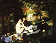 Edouard Manet dejeuner sur l'herbe(the Picnic oil painting on canvas